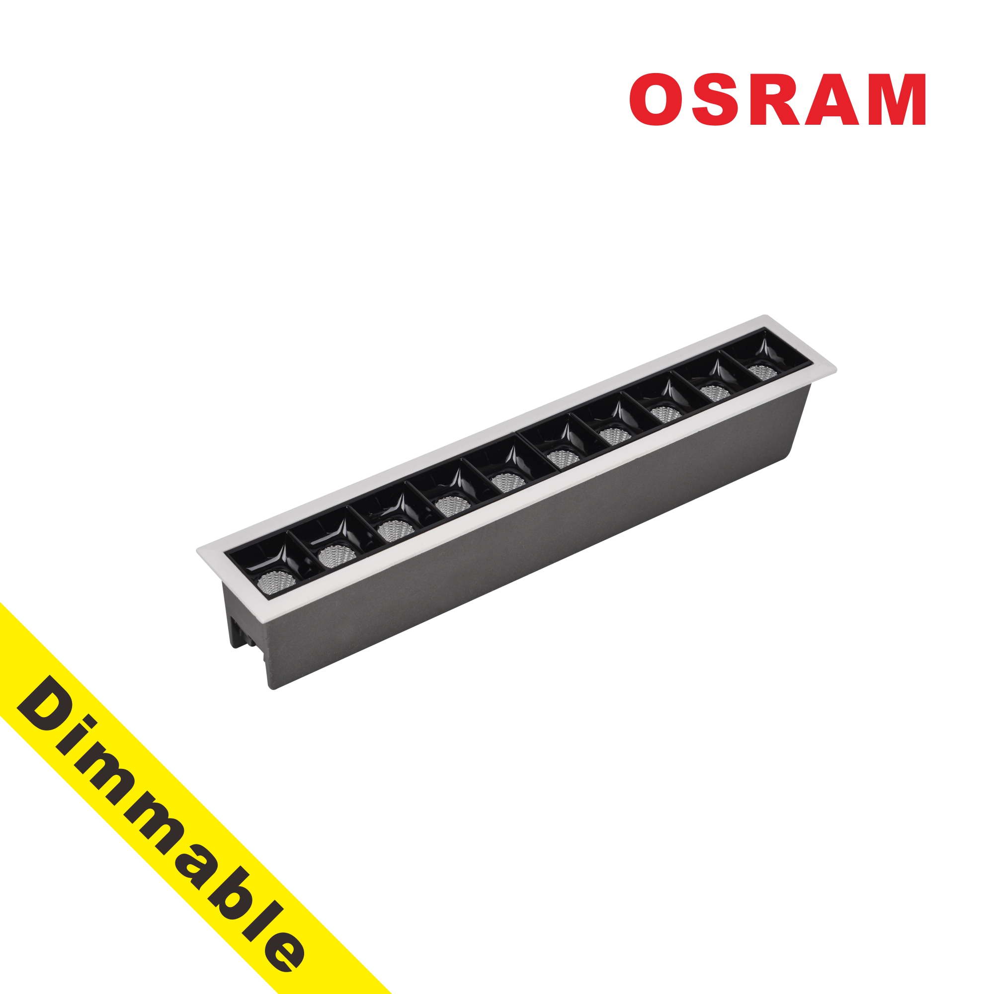 OSRAM  Dimmable Laser Blade 20W LED Linear Downlight