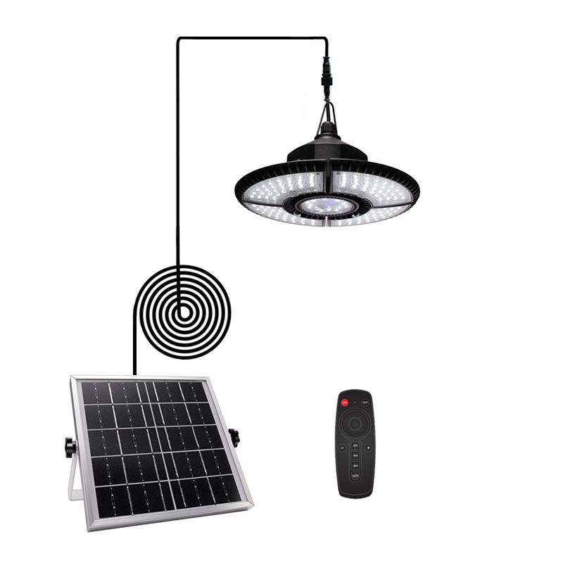 New 136LED Solar 4+1 Garage Light (with Remote Control)