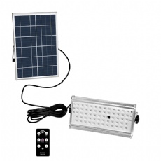 65 lamp solar microwave induction flood light (12W)