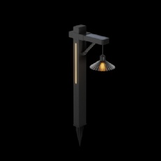 solar spike light