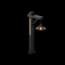 solar spike light